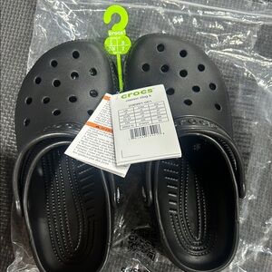 CROCS Kids Classic Clog in Black
